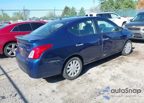 2019 Nissan Versa 1.6 Sv z USA, uszkodzony, nr VIN 3N1CN7APXKL859768